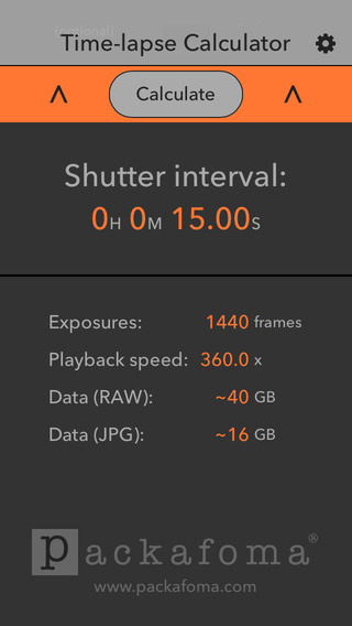 【免費攝影App】Time-lapse Calculator-APP點子