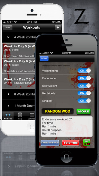 【免費健康App】Zombie Fitness - Prepper WOD and Survival Workout app with Timers Pro-APP點子