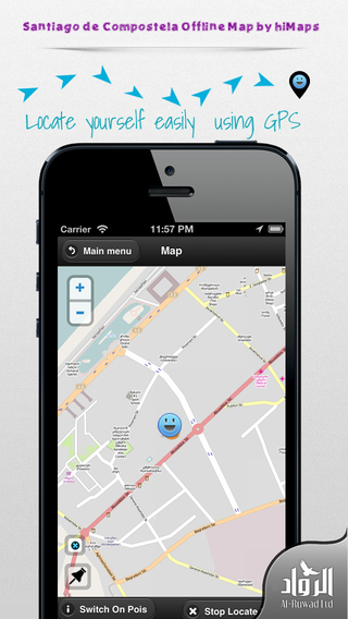 【免費旅遊App】Santiago de Compostela Offline Map by hiMaps-APP點子