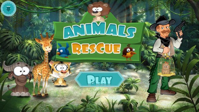 Mission Animal Rescue : Match the pet to save the animals