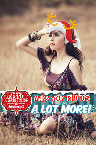 ELF Yourself Santa Claus - Cool Christmas Stickers & Beautiful Fonts to Add on Photo with Quick Editing! screenshot 2
