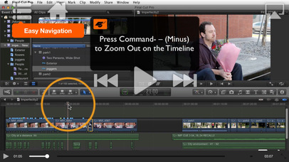 Course For Final Cut Pro X - Editing The Timeline screenshot 4