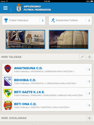 【免費運動App】Gipuzkoako Futbol Federazioa - Federación Guipuzcoana de Fútbol-APP點子