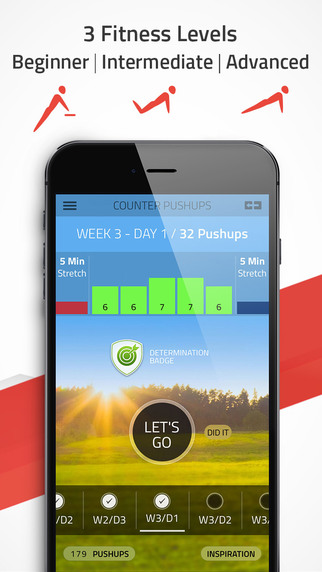 【免費健康App】Pushups 0 to 100 Exercise Workout (Push Up Crossfit Trainer), Pro.-APP點子