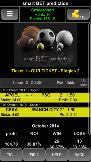 Smart BET Prediction