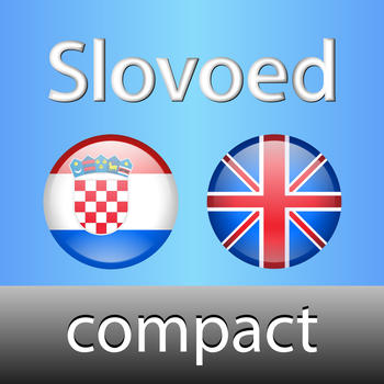 English <-> Croatian Slovoed Compact talking dictionary LOGO-APP點子