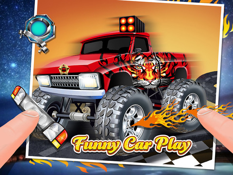 【免費遊戲App】Funny Cars Salon - Creative Kids Design Game-APP點子