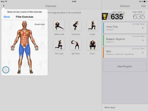 【免費健康App】Virtual Trainer Bulgarian Bag-APP點子