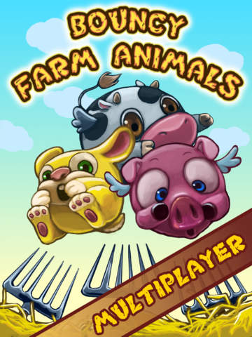 免費下載遊戲APP|Bouncy Farm Animals Free – Help Your Cow, Piggy And Bunny To Dodge And Escape From The Pitchfork app開箱文|APP開箱王