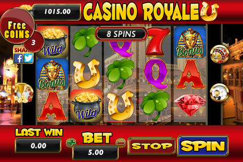 A Aaron Casino Royale Slots and Blackjack 21 & Roulette screenshot 2