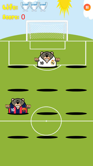 【免費遊戲App】Strike A Mole Soccer Edition-APP點子