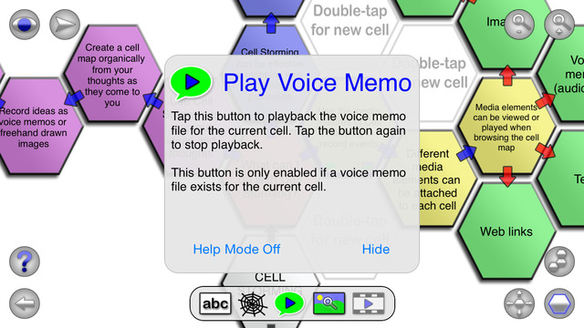 【免費生產應用App】Cell Storming - Media driven Mind Mapping, Brainstorming, and Idea Generation-APP點子