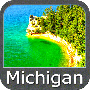 Marine: Michigan & Superior Lakes - GPS Map Navigator LOGO-APP點子