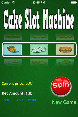 Cake Slot Machine screenshot 2