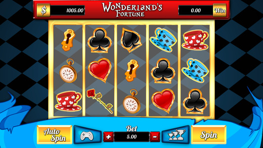```````````` 2015 ```````````` Wonderland's Fortune Slots - Spin Win Coins with the Classic Las Vega
