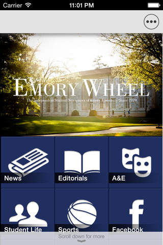 The Emory Wheel screenshot 2