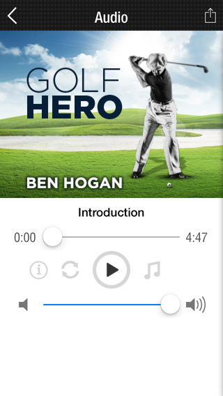 【免費運動App】Ben Hogan-Five Lessons on the Tee Shot, Putting & Driving by Golf Hero-APP點子