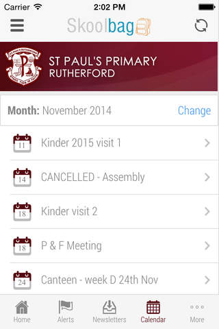 St Paul's Primary School Rutherford - Skoolbag screenshot 4