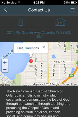 New Covenant Baptist Church screenshot 3