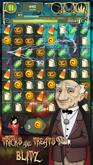 【免費遊戲App】Tricks And Treats Blitz-APP點子