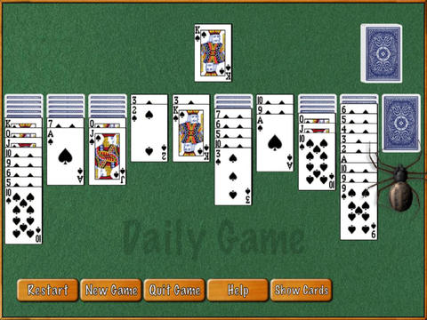 【免費遊戲App】Spider Solitaire 2 HD-APP點子