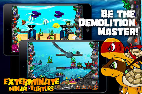 Exterminate Ninja Turtles - The Teenage Turtles Battles Pro screenshot 3