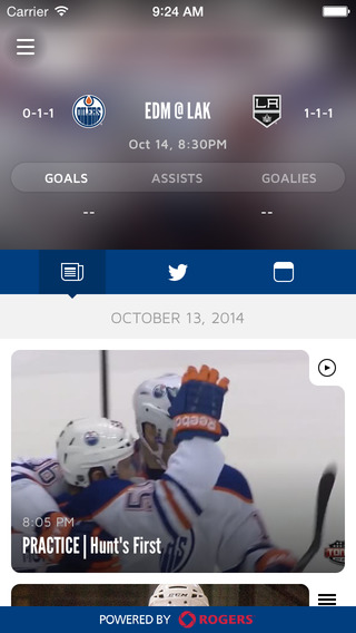 【免費運動App】Edmonton Oilers Mobile-APP點子