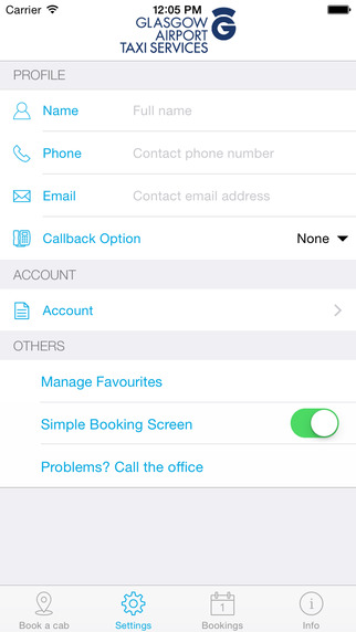 【免費旅遊App】Glasgow Airport Taxis-APP點子