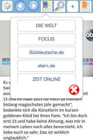 Deutsche Zeitungen Deutsch Nachrichten Zeitung Allgemeine Hamburger German News Neue Der screenshot 2