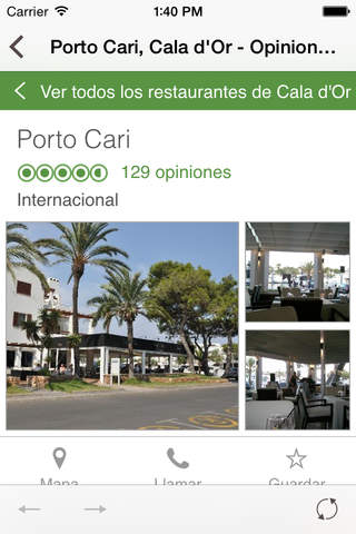 Porto Cari  Restaurante Cala D'or screenshot 4