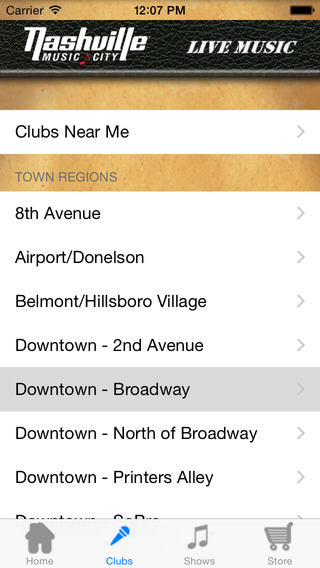 【免費旅遊App】Nashville Live Music Guide-APP點子