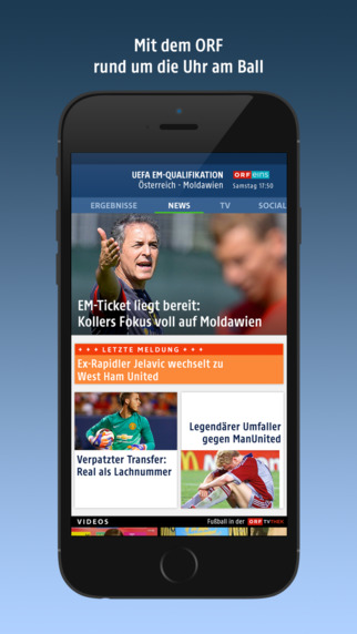 免費下載運動APP|ORF Fußball app開箱文|APP開箱王