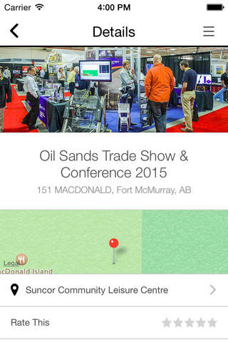 Oil Sands Trade Show screenshot 2