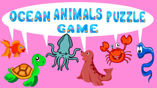 Ocean Animals Puzzle Game