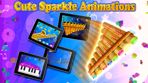 【免費教育App】Music Sparkles – All in One Musical Instruments Collection HD-APP點子