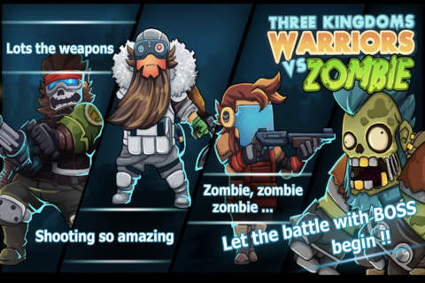 3 Kingdoms Warriors VS Zombies screenshot 3