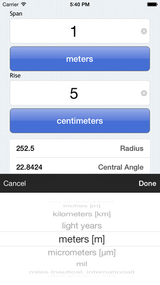 【免費商業App】Radius Calculator-APP點子