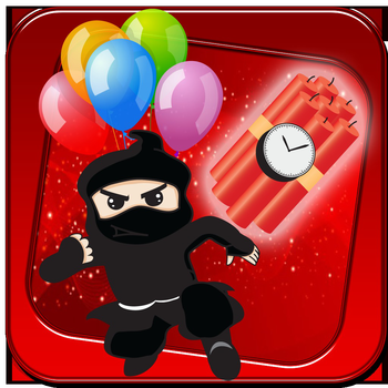 Parachute Ninjas and Bombs Free LOGO-APP點子