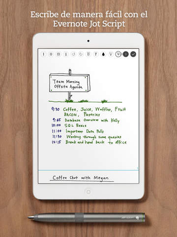 Captura de pantalla del iPad 2