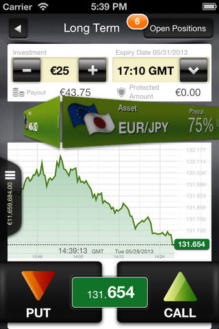 MyWallstreet24 Trading App old screenshot 3