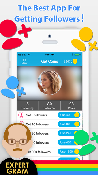 【免費社交App】ExpertGram - Get Followers for Instagram-APP點子