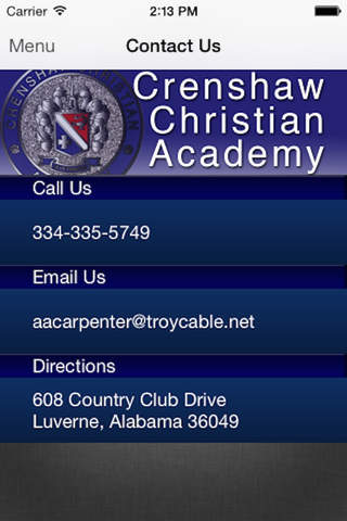 Crenshaw Christian Academy screenshot 2