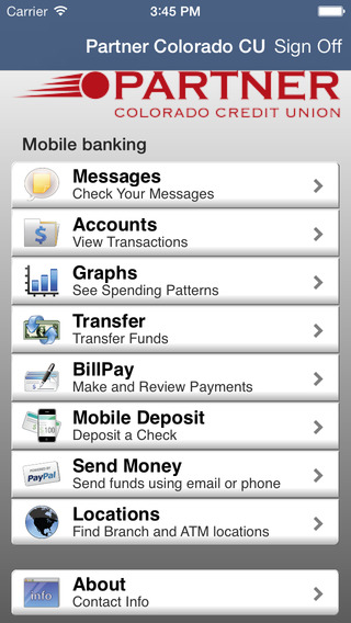 Partner Colorado Credit Union Mobile Banking