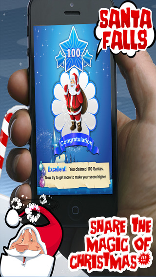 【免費遊戲App】Santa Falls Free: Mission Save the Christmas for the Kids!-APP點子