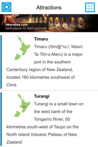 New Zealand Offline GPS Map & Travel Guide Free screenshot 3