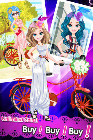 Bike Beauty-Fashion Game for Girls screenshot 2