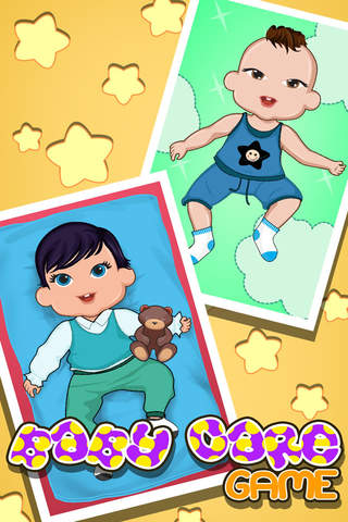 Games Caring for Infants - Birth of Baby - Babysitting Game screenshot 2