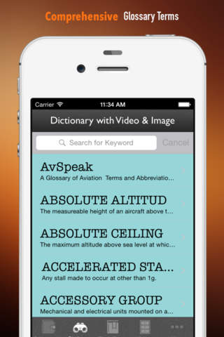 Aviation and Flight Training Dictionary: Learning Tools with Free Video Lessons and Cheat Sheets screenshot 3