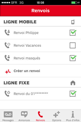 SFR Répondeur + screenshot 3