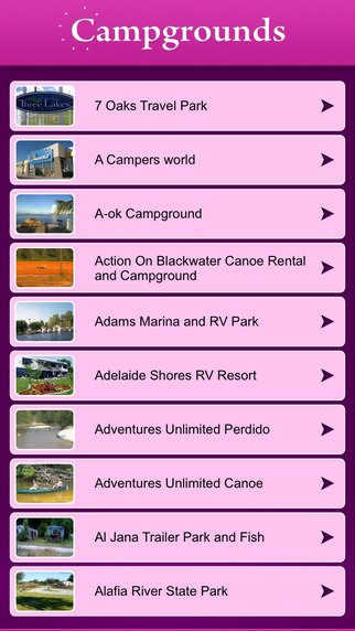 【免費旅遊App】Florida Campgrounds & RV Parks-APP點子